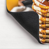 Tapis De Souris Pancake Stack Avec Sirop À Déchirer (Coin)