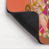 Tapis De Souris Panchmukhi Hanuman Mouse Pad (Coin)