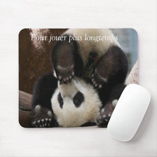 Tapis De Souris Panda bébé (Avec souris)
