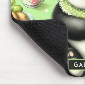 Tapis De Souris Panda bébé mignonne vintage (Coin)