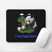 Tapis De Souris panda beras (Avec souris)