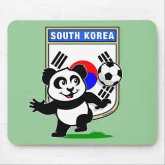 Tapis De Souris Panda de football en Corée du Sud
