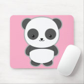 Tapis De Souris Panda de Kawaii (Avec souris)