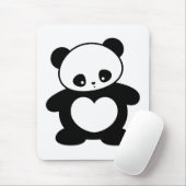 Tapis De Souris Panda de Kawaii (Avec souris)