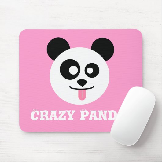 Tapis De Souris Panda fou (Avec souris)