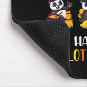 Tapis De Souris Panda Halloween Christmas Happy Hallothanksmas Pan (Coin)