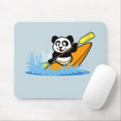 Tapis De Souris Panda Kayak (Avec souris)