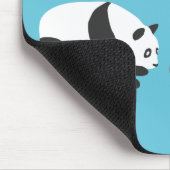Tapis De Souris Panda Love (Bleu) (Coin)