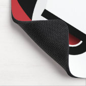 Tapis De Souris Panda mauvais Mousepad (Coin)