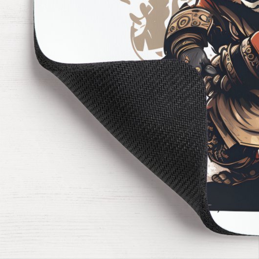 Tapis De Souris panda Mousepad, cool kungfu (Coin)