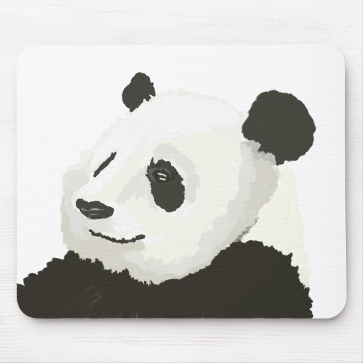 Tapis de souris Panda peint (Devant)