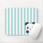 Tapis De Souris Panda rayé (Avec souris)