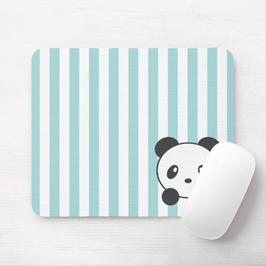 Tapis De Souris Panda rayé (Avec souris)