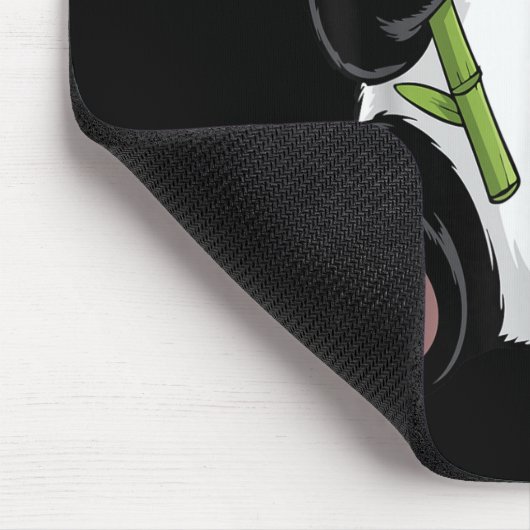 Tapis De Souris Panda Shirt Adult Kids Men Women Panda Bear Costum (Coin)