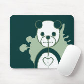 Tapis De Souris panda splatz. (Avec souris)