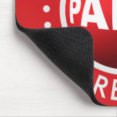 Tapis De Souris Panic Button mousepad (Coin)