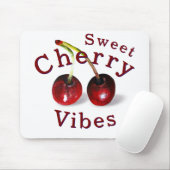 Tapis De Souris Panier à souris Cerises (Avec souris)