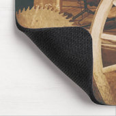 Tapis De Souris Panier à souris de l'église de campagne (Coin)