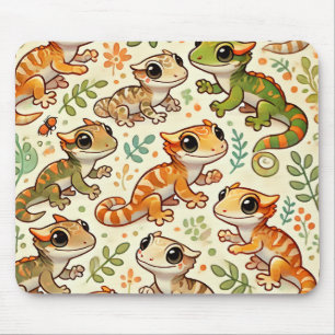 Tapis De Souris Panier À Souris Gecko Cute