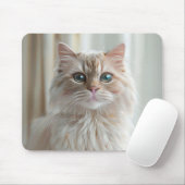 Tapis De Souris panier de chat mignon (Avec souris)
