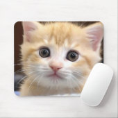 Tapis De Souris panier de chat mignon (Avec souris)