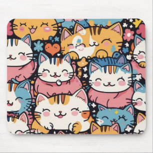 Tapis De Souris panier de chat mignon