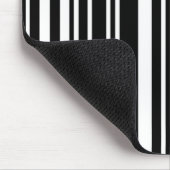 Tapis De Souris Panier de la souris à code-barres noir (Coin)