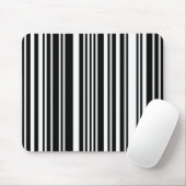 Tapis De Souris Panier de la souris à code-barres noir (Avec souris)