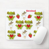 Tapis De Souris Panier de la souris de poulet de grenouille! (Avec souris)