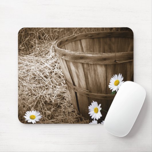 Tapis De Souris Panier de pays (Avec souris)