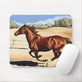 Tapis De Souris Panier de souris à cheval (Avec souris)