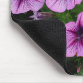 Tapis De Souris Panier de souris à fleurs pourpres (Coin)