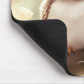 Tapis De Souris Panier de souris à puces d'aquarelle mignonne avec (Coin)