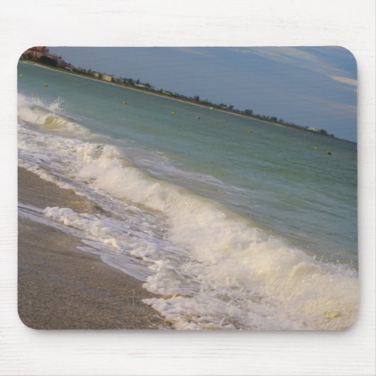 Tapis De Souris Panier de souris à temps de plage (Devant)
