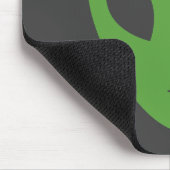 Tapis De Souris Panier de souris Alien vert (Coin)