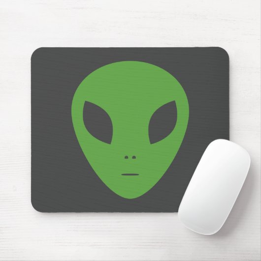 Tapis De Souris Panier de souris Alien vert (Avec souris)