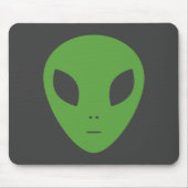 Tapis De Souris Panier de souris Alien vert (Devant)