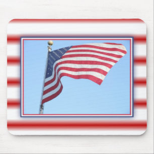Tapis De Souris Panier de souris America Flag