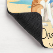 Tapis De Souris Panier de souris Basenji (Coin)