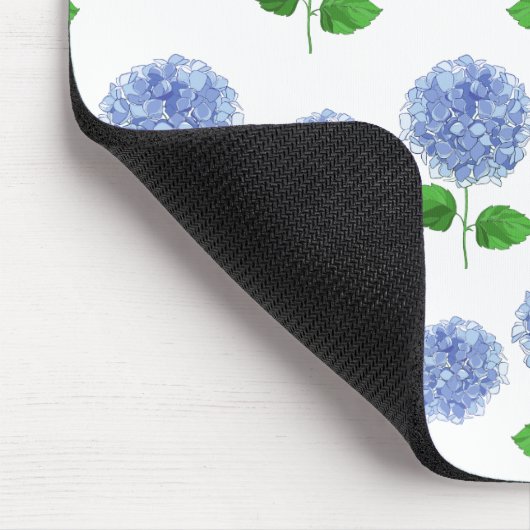 Tapis De Souris Panier de souris Blue Hydrangea (Coin)