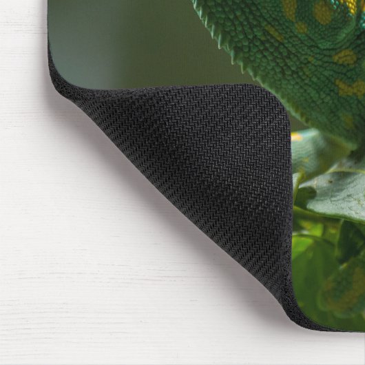 Tapis De Souris Panier de souris Chameleon Vert (Coin)