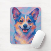 Tapis De Souris Panier de souris Corgi (Avec souris)