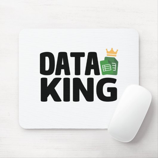 Tapis De Souris Panier de souris Data King (Avec souris)