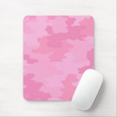 Tapis De Souris Panier de souris de Camouflage rose (Avec souris)