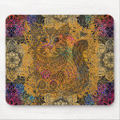 Tapis De Souris Panier de souris de chat (Devant)