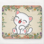 Tapis De Souris Panier de souris de chat (Devant)