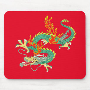 Tapis De Souris Panier de souris de dragon chinois