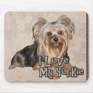 Tapis De Souris Panier de souris de haute qualité Yorkie
