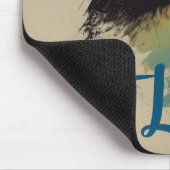 Tapis De Souris Panier de souris de la dame du chat (Coin)