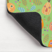 Tapis De Souris Panier de souris de patchs citrouille (Coin)